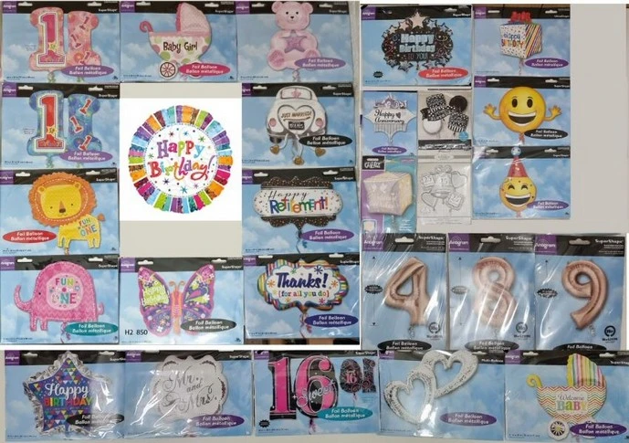 JPS Chartered Surveyors - Large Quantity of Amscan Party Products includes Balloons, Banners, Candles, Badges, Confetti, Disney Themes - Auction Image 6